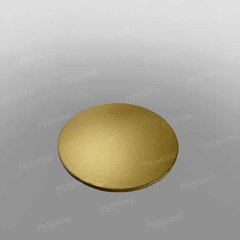 Cake Card Gold, Double Thick