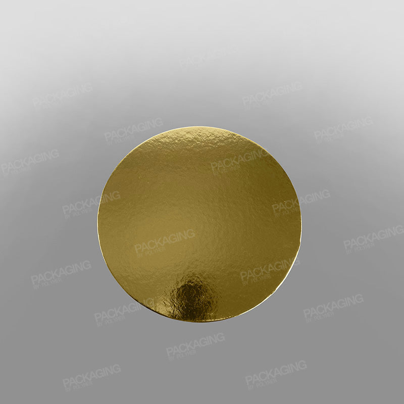 Cake Card Gold, Double Thick