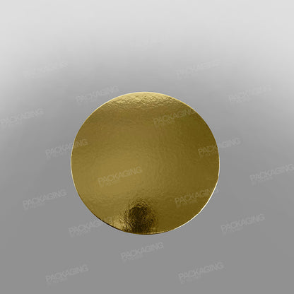 Cake Card Gold, Double Thick