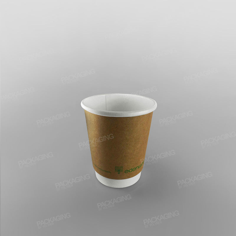 Compostable Coffee Cup Double Wall Kraft