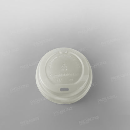 Compostable CPLA Sip Through Lid