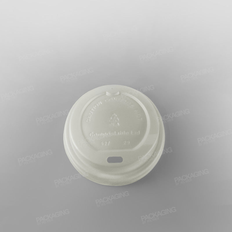 Compostable CPLA Sip Through Lid