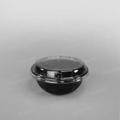 Somoplast Black Microwavable Donburi Bowl & Lid