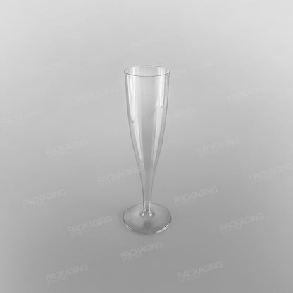 Clear Disposable Champagne Tulips [100ml to line]