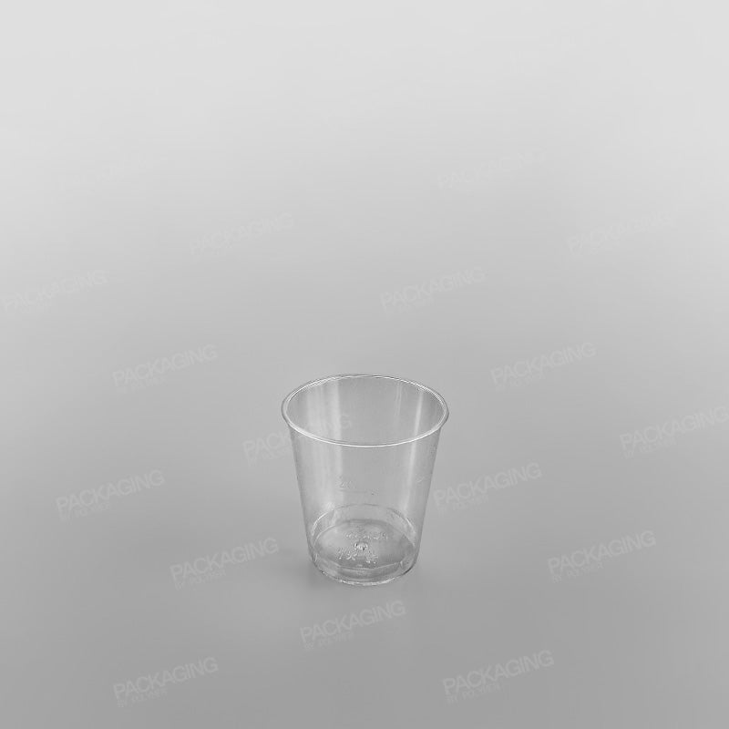 Clear Hard Disposable Shot Glasses