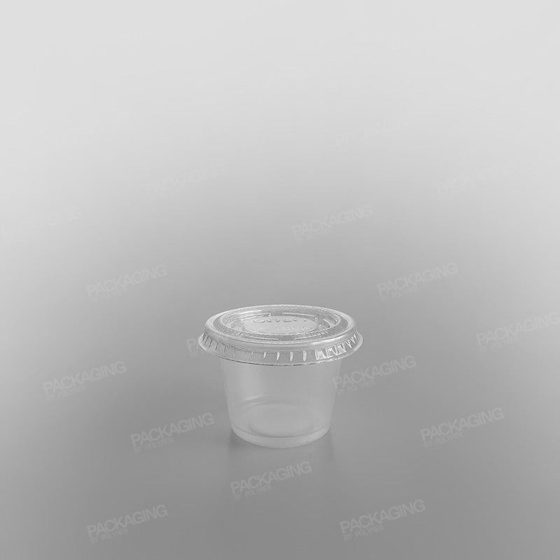 Solo Plastic Sauce Container Round