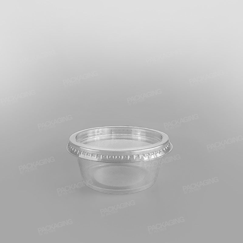 Somoplast Plastic Clear Sauce Pot