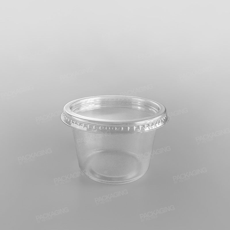 Somoplast Plastic Clear Sauce Pot