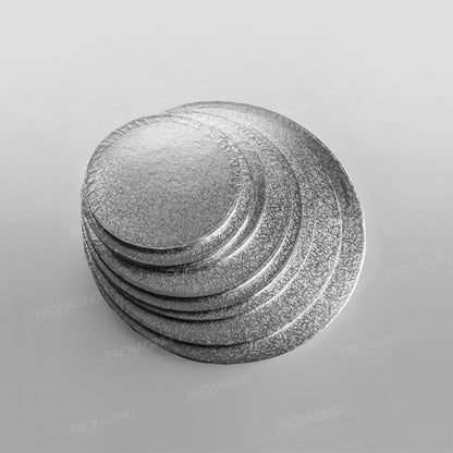 Cake Drums Round, Silver