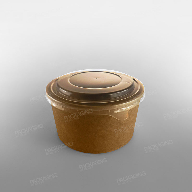 Hippo Paper Food Bowl - Kraft