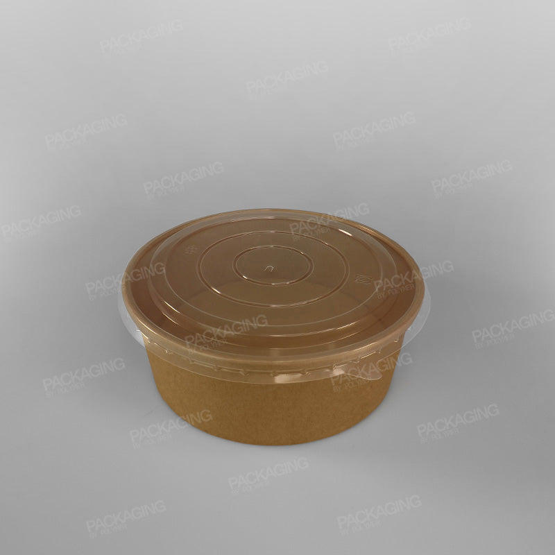 Polymer Paper Food Bowl - Kraft