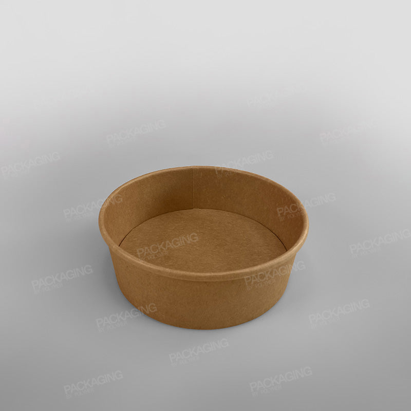 Polymer Paper Food Bowl - Kraft