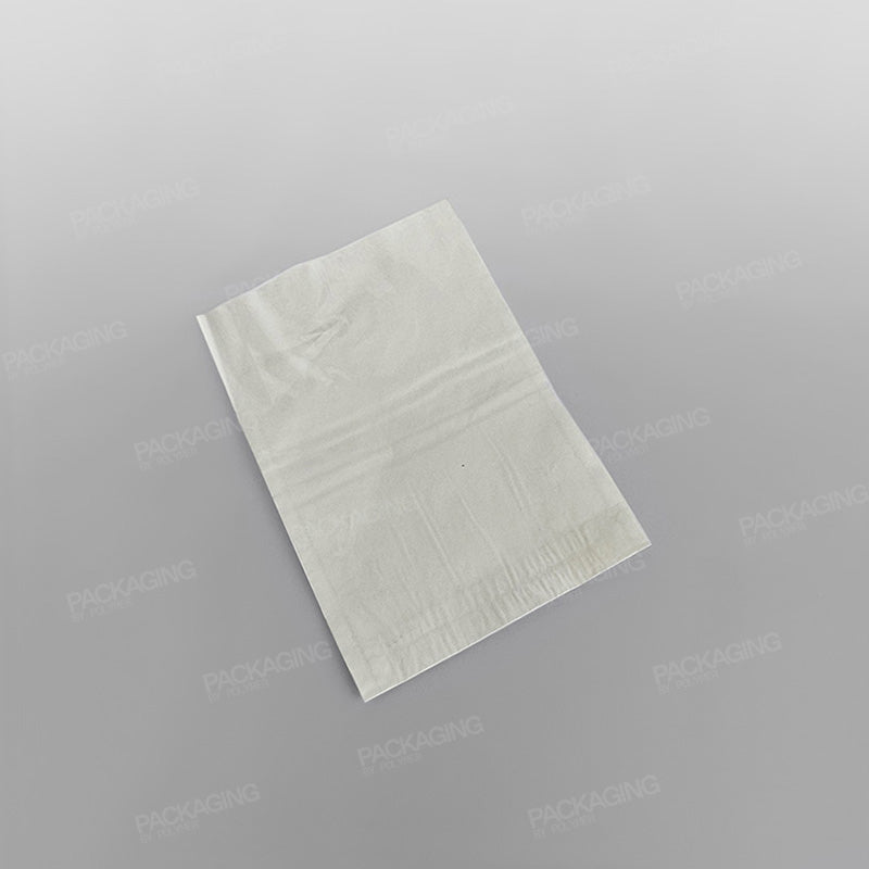 Paper Film Fronted Bag - White