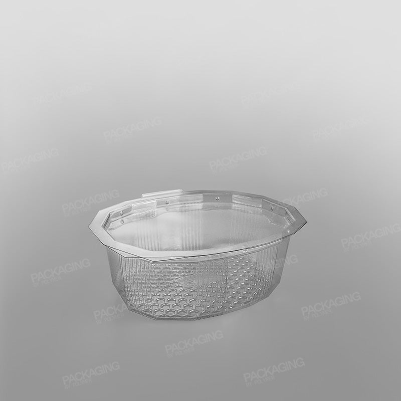 GPI Multipack Clear Hinged Container