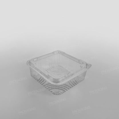 Somoplast Clear Hinged Domed Square Container