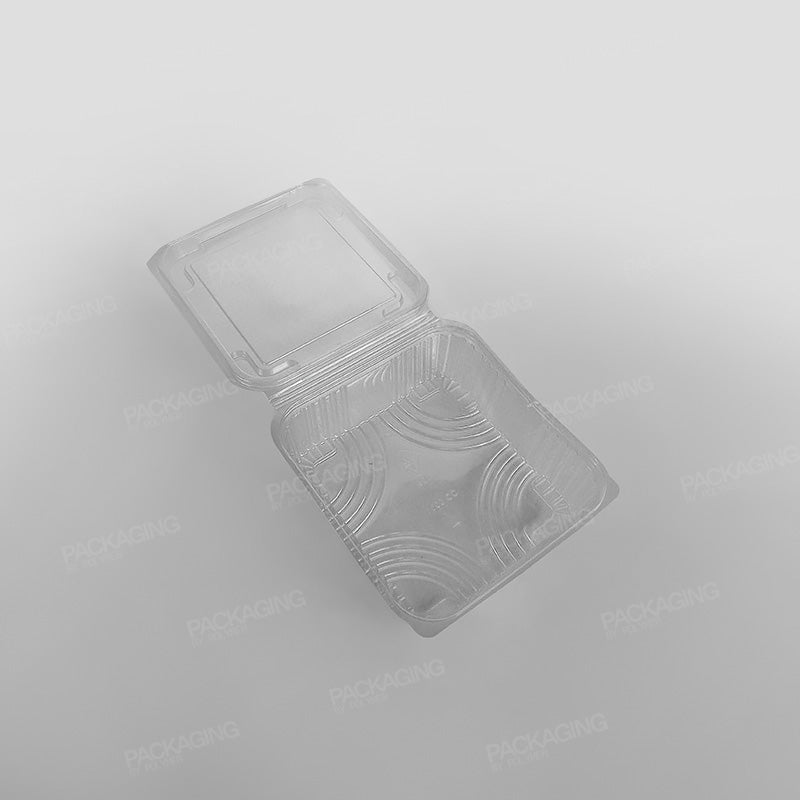 Somoplast Clear Hinged Domed Square Container