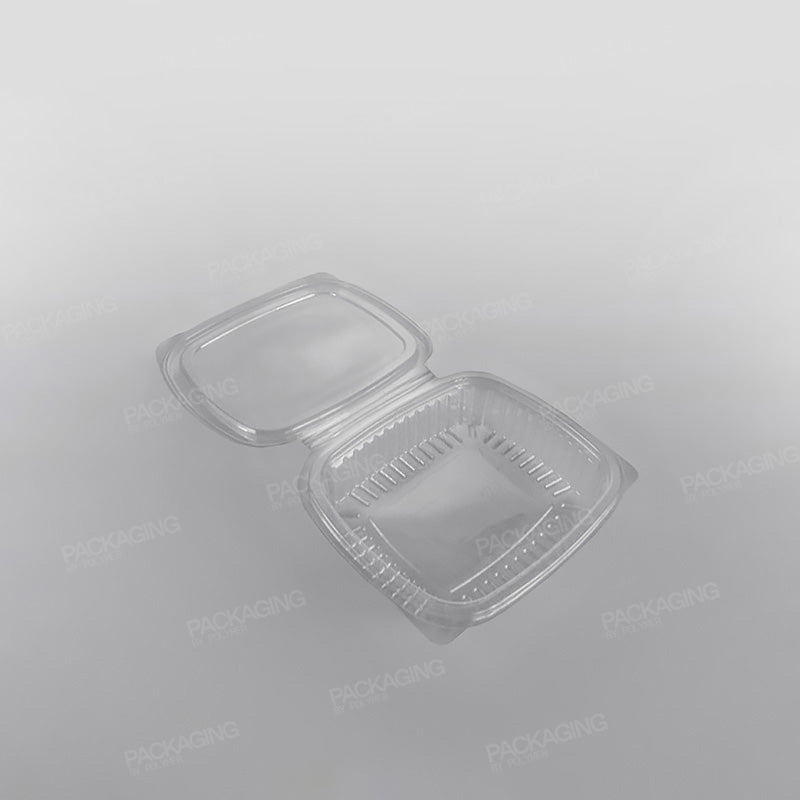 Somoplast Clear Hinged Rectangular Plastic Container