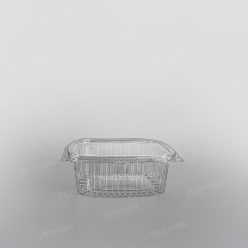 Somoplast Clear Hinged Rectangular Plastic Container