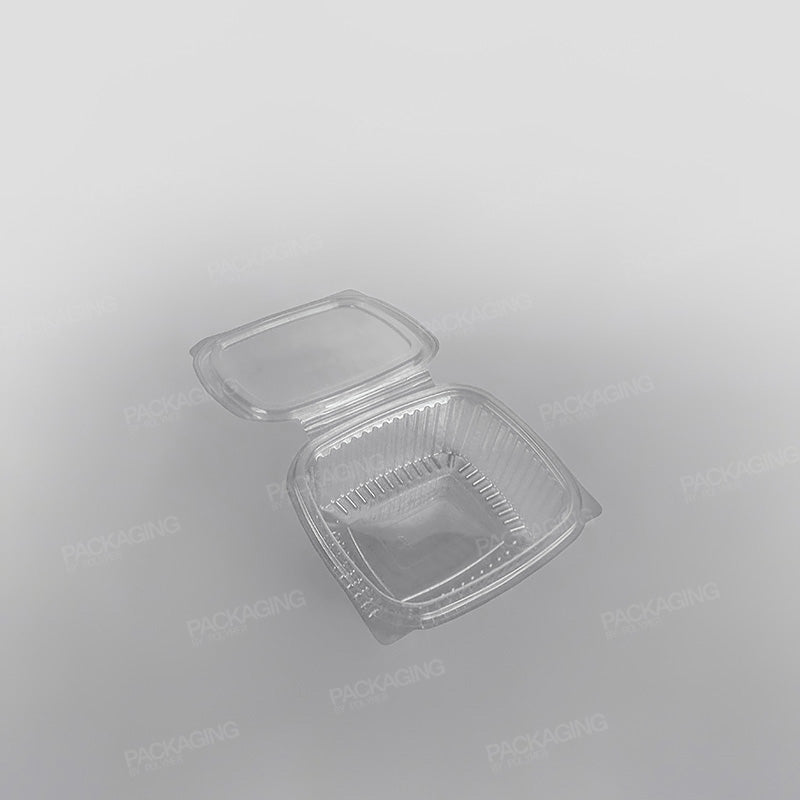 Somoplast Clear Hinged Rectangular Plastic Container