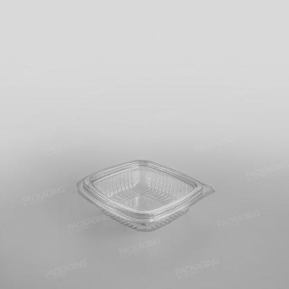 Somoplast Clear Hinged Flat Square Container