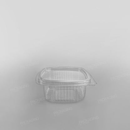 Somoplast Clear Hinged Flat Square Container