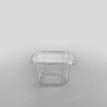 Somoplast Clear Hinged Flat Square Container