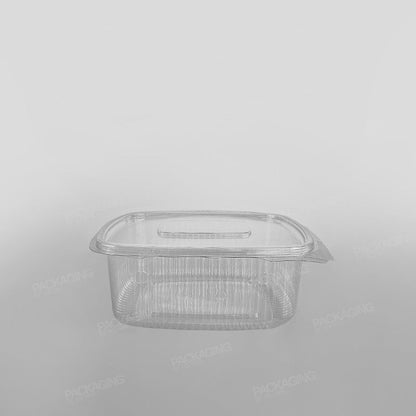 Somoplast Clear Hinged Flat Square Container