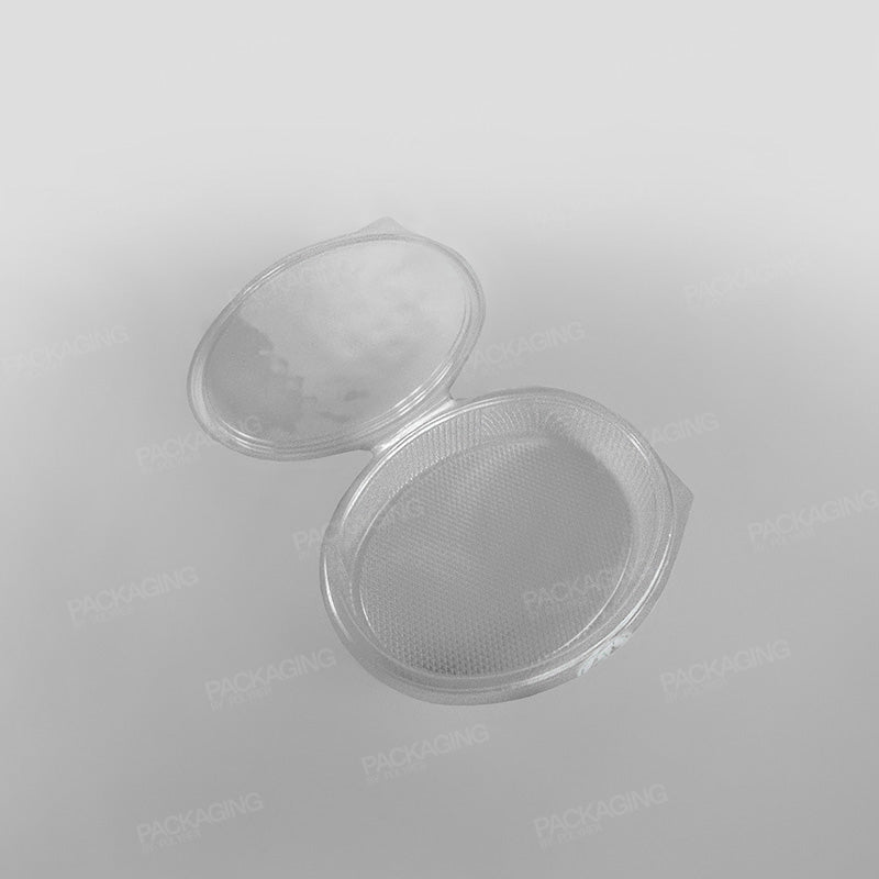 Somoplast Clear Hinged Oval Container