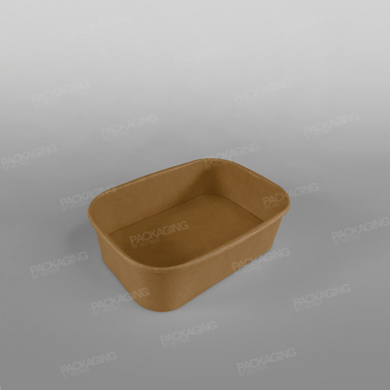 Kraft Paper Rectangular Food Box
