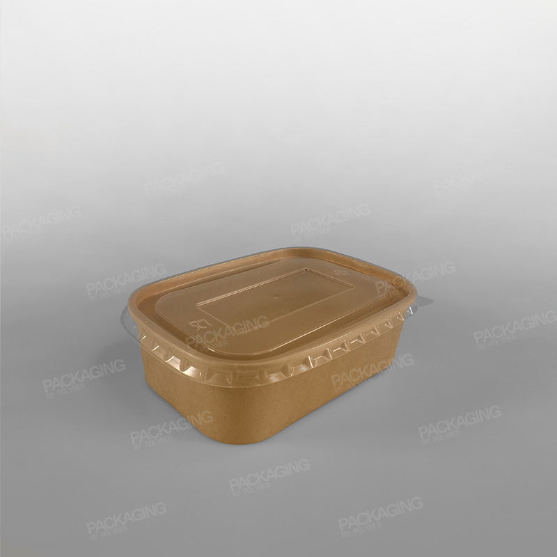 Kraft Paper Rectangular Food Box