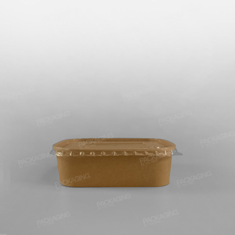 Kraft Paper Rectangular Food Box