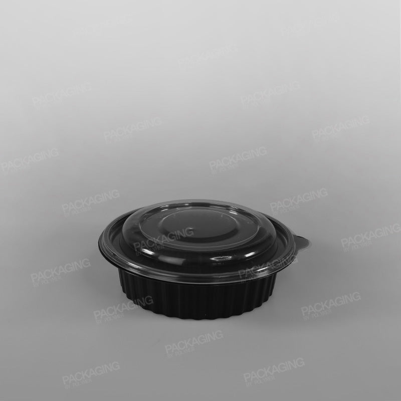Somoplast Black Microwavable Bowl
