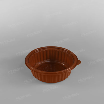Somoplast Brown Round Microwavable Bowl - 500cc