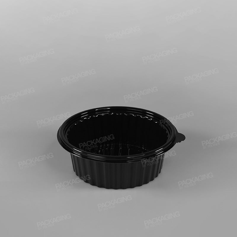 Somoplast Black Microwavable Bowl