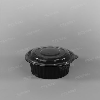 Somoplast Black Microwavable Bowl