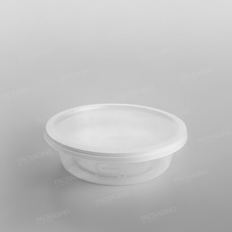 Satco Round Microwave Containers & Lids - 1100ml