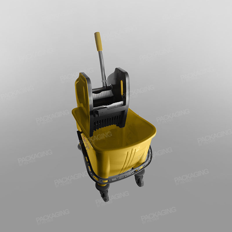 Bucket & Ringer Mopping Combo - Yellow