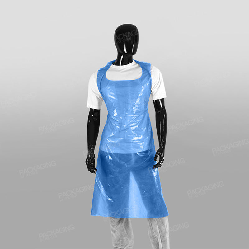 Apron Ropol Blue Plastic Apron Roll – Disposable & Durable Protection
