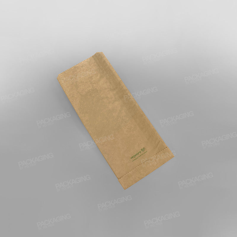 Brown Thermal Hot & Crispy Chip Bags - 127 x 177 x 254mm