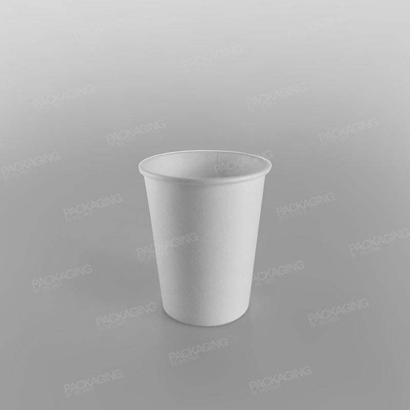 Somoplast Single Wall White Paper Cup Hot