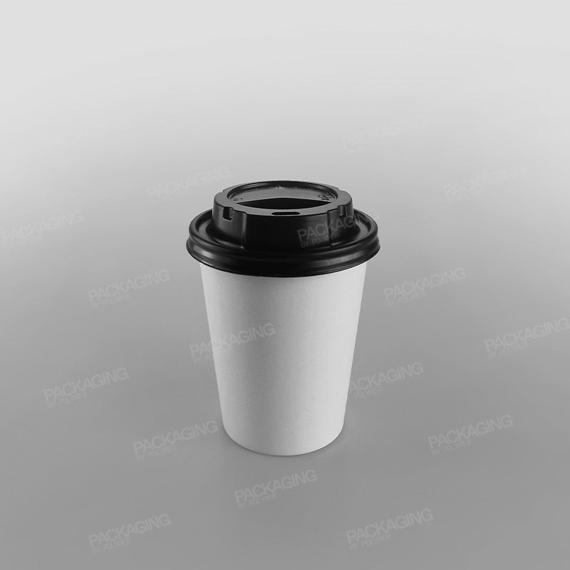 Somoplast Single Wall White Paper Cup Hot
