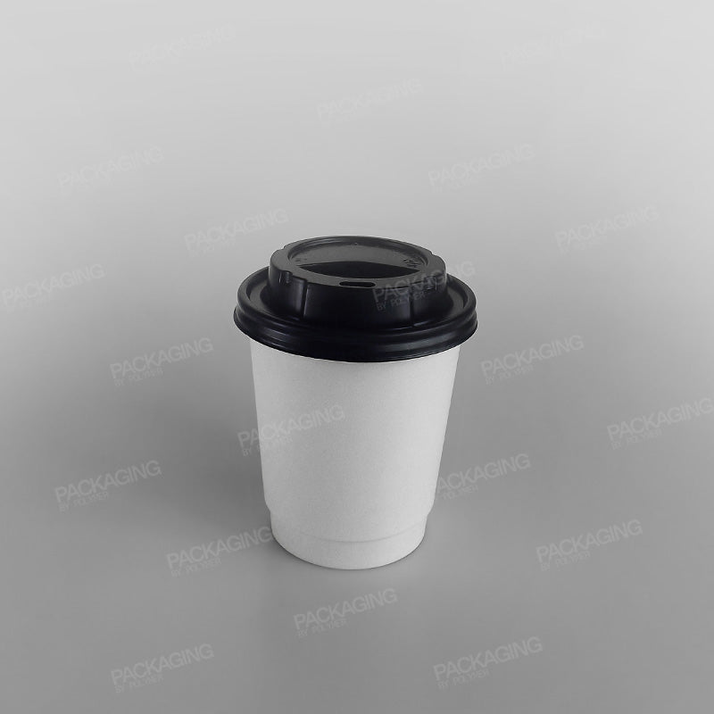 Go-Pak White Paper Cup Hot - Double Wall