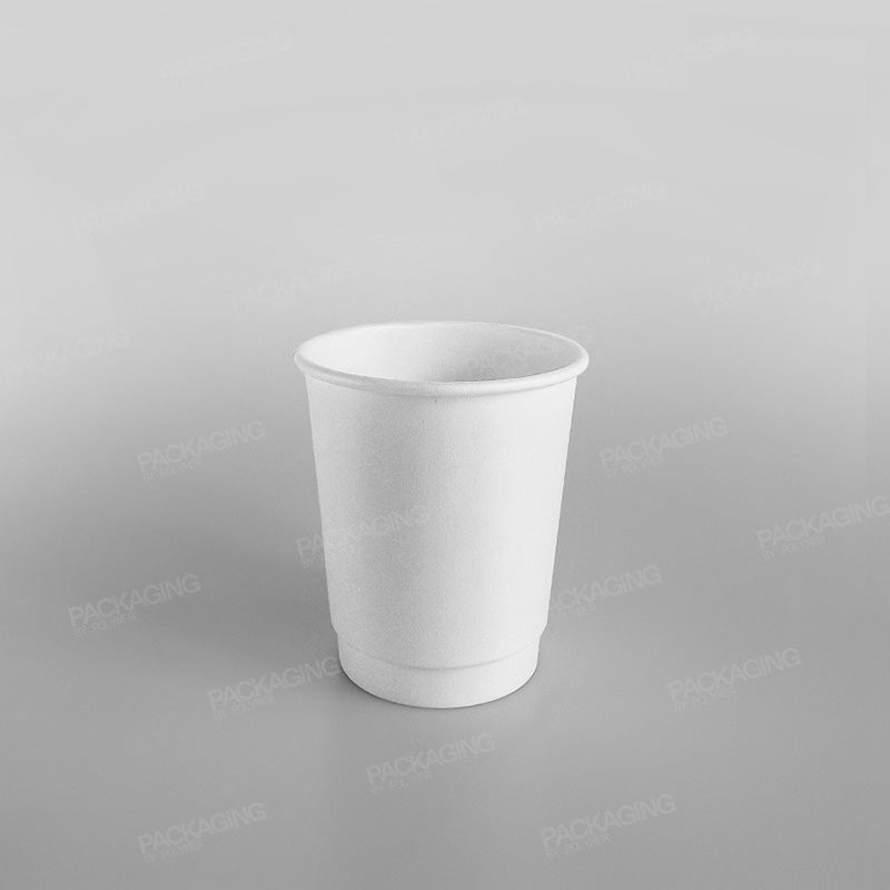 Go-Pak White Paper Cup Hot - Double Wall