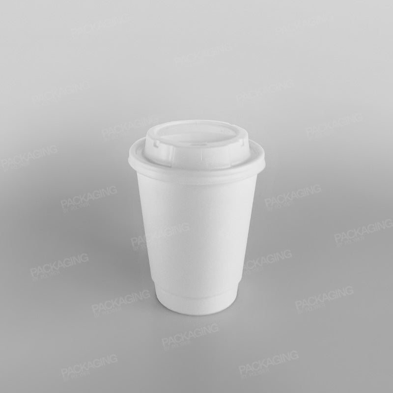 Go-Pak White Paper Cup Hot - Double Wall