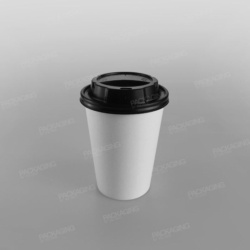 Single Wall White Paper Coffee Cup