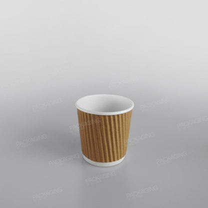Ripple Paper Cup Hot - Kraft