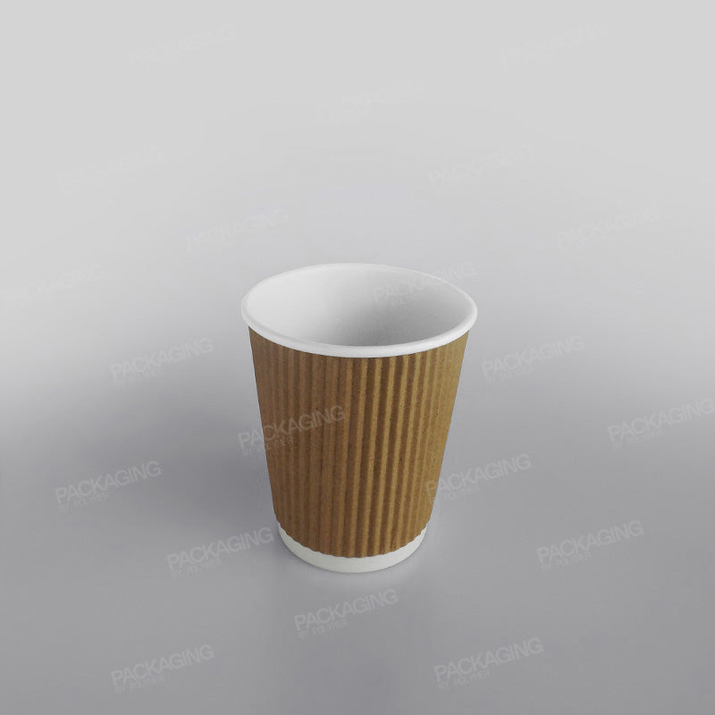 Ripple Paper Cup Hot - Kraft