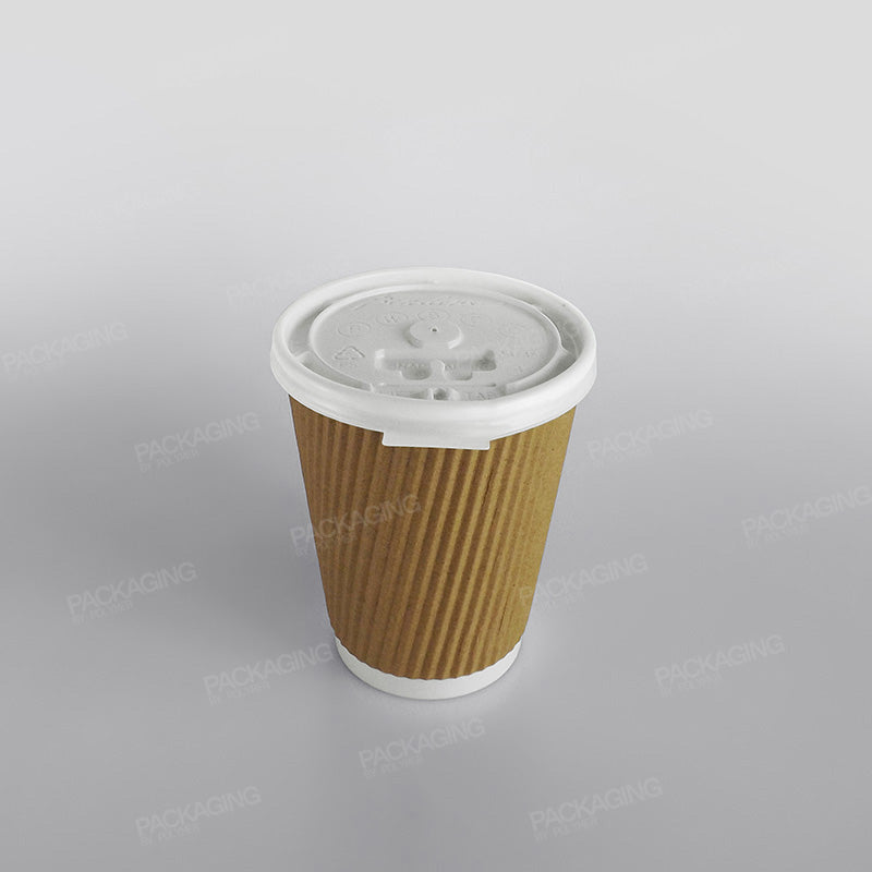 Ripple Paper Cup Hot - Kraft