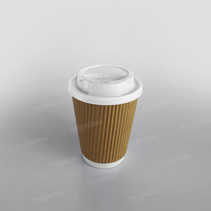Ripple Paper Cup Hot - Kraft