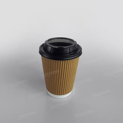 Ripple Paper Cup Hot - Kraft